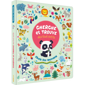 Livre Cherche et trouve des tout-petits Chez les animaux - Auzou