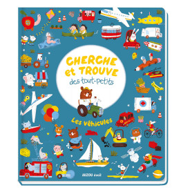Livre Cherche et trouve des tout-petits Les véhicules - Auzou