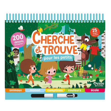 Search and Find for Little Ones Activity Book - Auzou