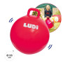 Kids Red Large Bouncing Hopper Ball Outdoor Toy - LUDI