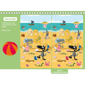 Wolf Wipe-Clean Activity Book Across the Oceans - Auzou