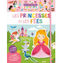 Cahier d'autocollants Les princesses et les fées - Auzou