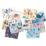 Cute Animals Magic Painting Artist Pouch Activity Kit - Auzou