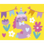 Pretty Unicorn Birthday Magic Water Painting Book