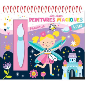 Fairy Magic Water Painting Book with Water Pen - 123 Soleil