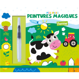 Farm Magic Water Painting Book with Water Pen - 123 Soleil