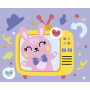 Kawaii Magic Water Painting Book with Water Pen - 123 Soleil