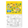 Vehicles Magic Water Painting Book with Water Pen - 123 Soleil