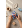 Little L Blue Silicone Sensory Star Baby Toy