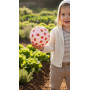 Little L 13 cm Natural Rubber Strawberry Ball - Coolkidz Project