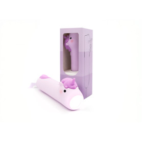 Little L Unicorn Silicone Rechargeable Flashlight