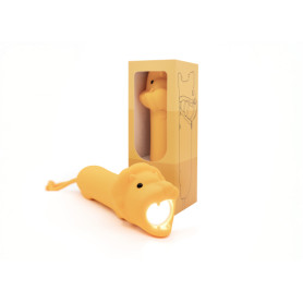 Little L Lion Silicone Rechargeable Flashlight