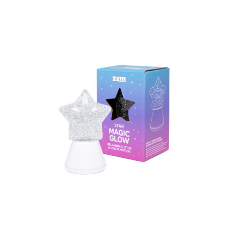 Little L Magic Glow Star Glitter Lamp
