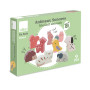 Vilac Wooden Sound Animals Sensory Toy Set - 9 Pets