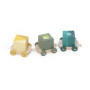 Vilac Wooden Multicolored Activity & Counting Stacking Train Toy