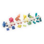 Train de cubes d'éveil multicolore apprentissage des chiffres - Vilac