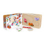 Livre puzzles en bois Les 4 saisons - Jouet d'éveil - Vilac