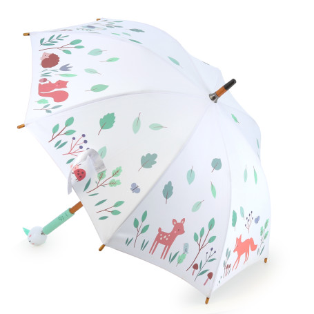 Vilac French Wooden Children's Umbrella Mouse in the Forest
