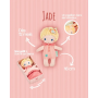 Mini Baby Jade - Cloth doll 18 cm - Lilliputiens