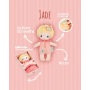 Mini Bébé Jade - Poupée en tissu 18 cm - Lilliputiens