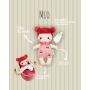Baby Mio and her Carrycot - cloth doll 21 cm - Lilliputiens