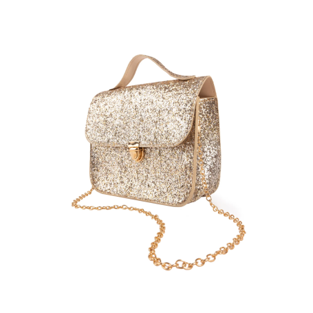 Gold Glitter Handbag Great Pretenders