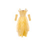 Robe de princesse jaune avec mitaines Great Pretenders