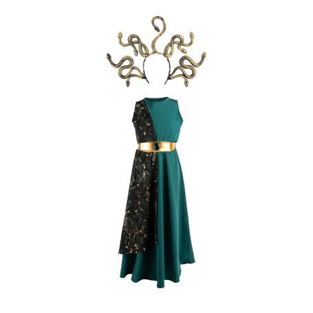 Robe Méduse avec serre-tête Great Pretenders