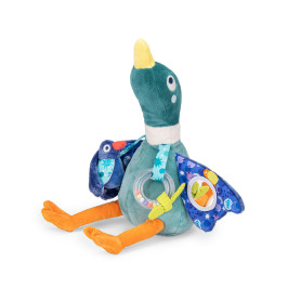 Leon Duck Activity Soft Toy Moulin Roty