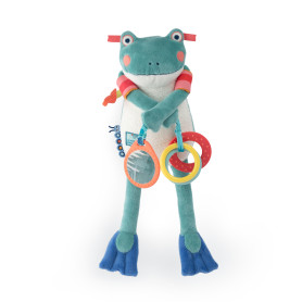 Raoul Frog Activity Soft Toy Moulin Roty