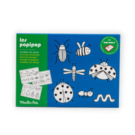 Drawing Paper Roll Kidywolf Les Popipop Moulin Roty