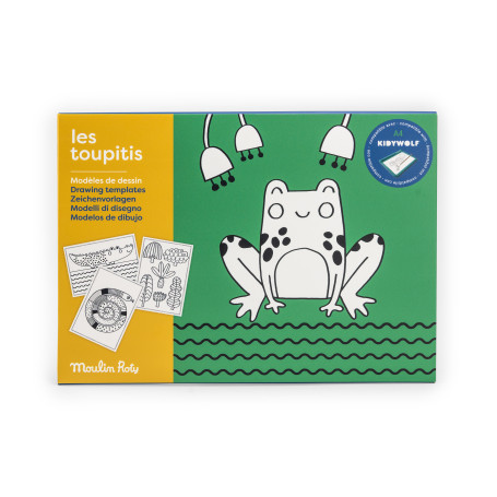 Recharge papier dessin Kidywolf Les Toupitis Moulin Roty