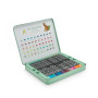 50 Colored Pencils Metal Tin Tout autour du monde Moulin Roty