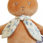 Doudou pantin lapin 35cm abricot Lapinoo Kaloo