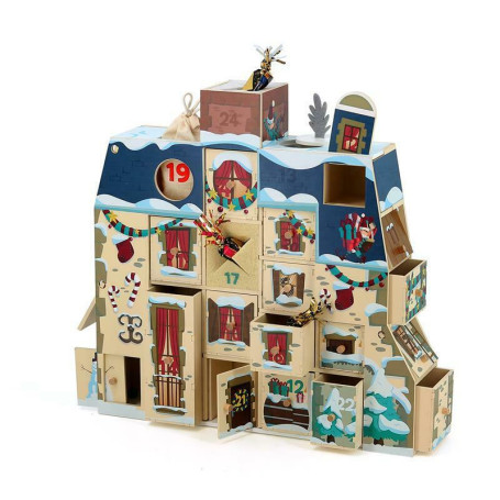 Calendrier Maison de l'Avent personnalisable Vilac
