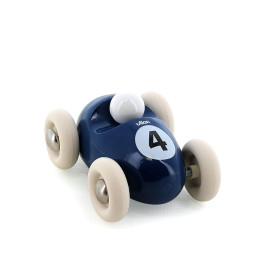 Dark Blue Wooden Mini Roadster Car Vilac