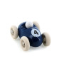 Mini voiture roadster bleue foncée en bois Vilac