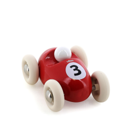 Mini voiture roadster rouge en bois Vilac