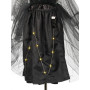 Robe noire Agatha – Déguisement sorcière enfant