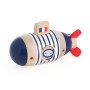 Wooden Surprise Submarine Toy Marine Nationale Vilac