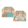 Cosy Stickers 6 Sheets Food Lovers Janod