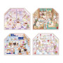 Cosy Stickers 6 Sheets Food Lovers Janod