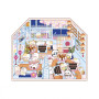 Cosy Stickers 6 planches Food lovers Janod