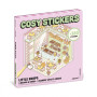 Cosy Stickers 6 Sheets Little Shops Janod