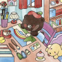 Cosy Painting 4 planches Sweet little home Janod