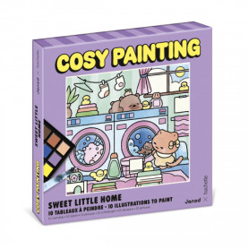 Cosy Painting 4 planches Sweet little home Janod