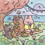 Cosy Painting 4 planches Sweet moments/friends Janod