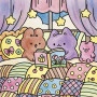 Cosy Painting 4 planches Sweet moments/friends Janod
