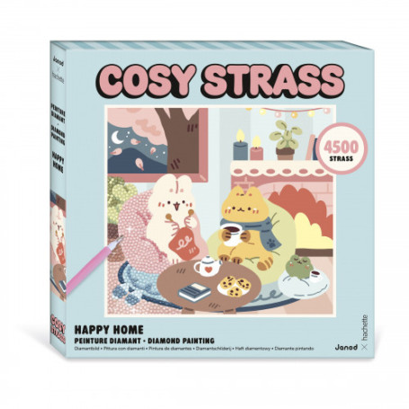 Cosy Strass 3 planches Sweet home Janod