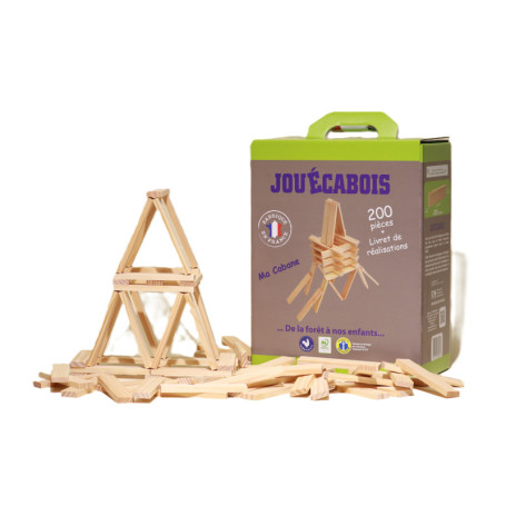 200 wooden planks Jouécabois + leaflet